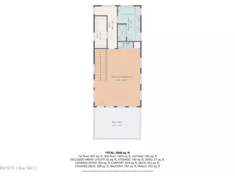 Floorplan - 113 Cedar Ln, Cedar Point, NC 28584 photo 4 of 4