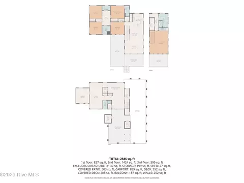 Floorplan - 113 Cedar Ln, Cedar Point, NC 28584 photo 2 of 4
