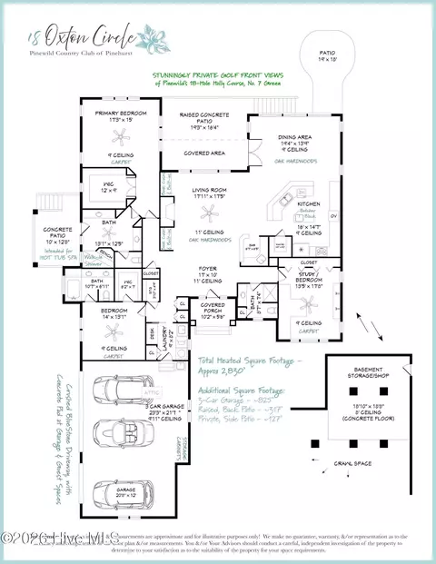 Floorplan - 18 Oxton Cir, Pinehurst, NC 28374 photo 1 of 1