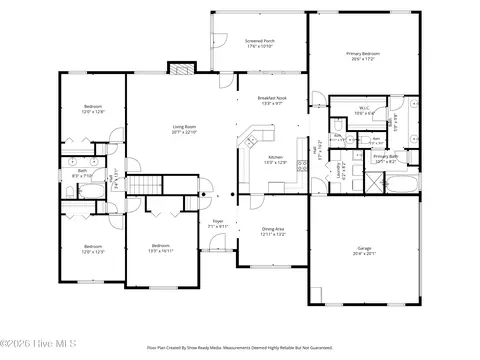 Floorplan - 5104 Windmill Pl, Evans, GA 30809 photo 4 of 6