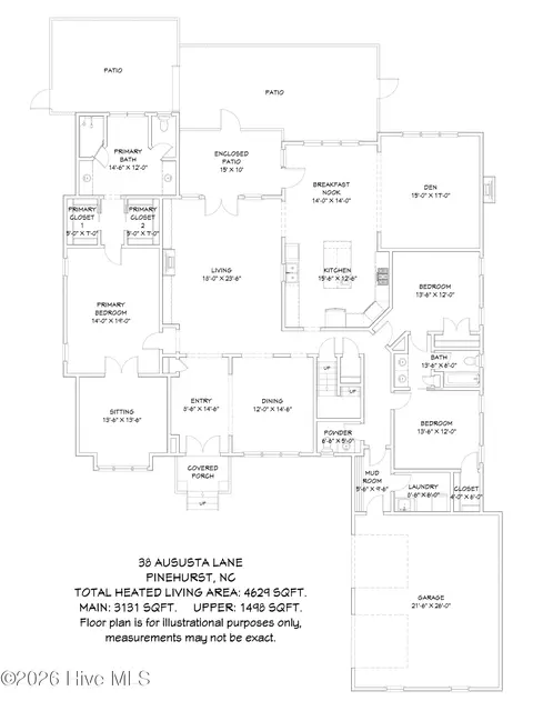 38 E Augusta Ln, Southern Pines, NC 28387