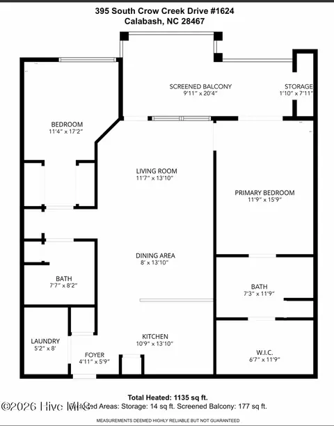 395 S Crow Creek Dr #1624, Calabash, NC 28467