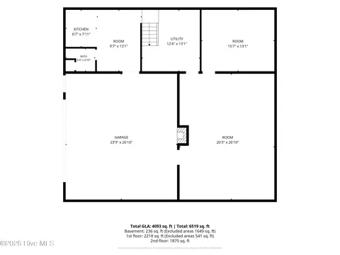 Floorplan - 581 Post Rd, Bath, NC 27808 photo 1 of 4