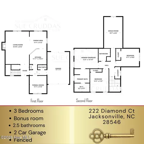 222 Diamond Ct, Jacksonville, NC 28546