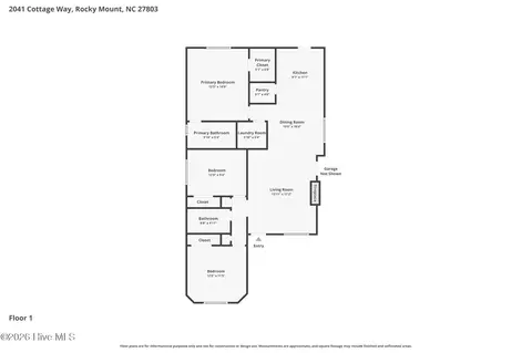 2041 Cottage Way, Rocky Mount, NC 27803