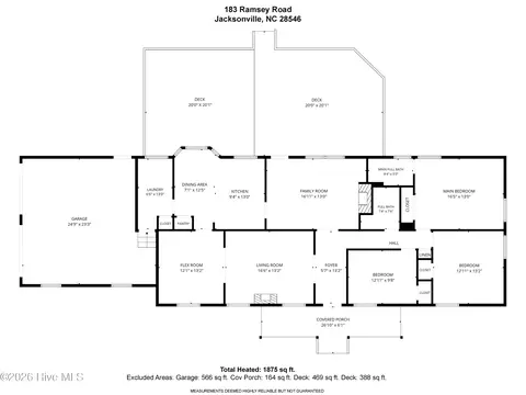 183 Ramsey Rd, Jacksonville, NC 28546
