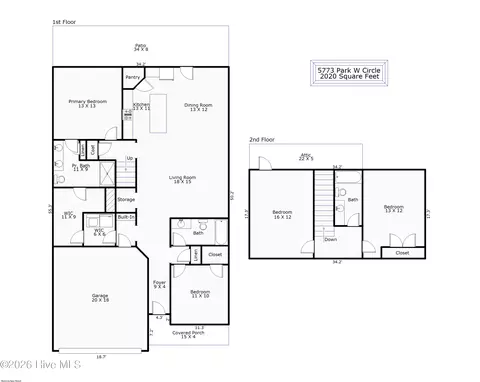 5773 Park West Cir, Leland, NC 28451
