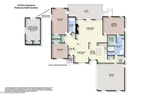 Floorplan - 170 Pine Vista Dr, Pinehurst, NC 28374 photo 1 of 1
