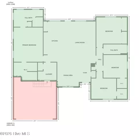 Floorplan - 280 Spring Lake Dr, Pinehurst, NC 28374 photo 2 of 2