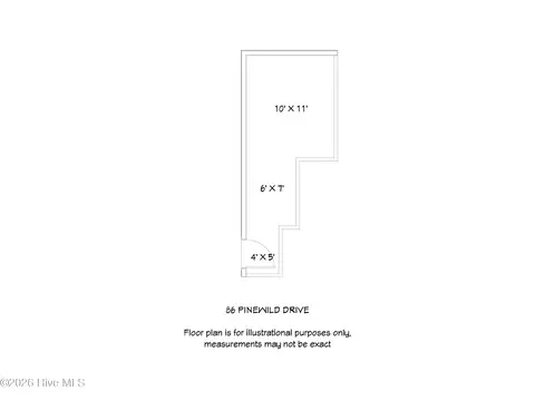 Floorplan - 86 Pinewild Dr, Pinehurst, NC 28374 photo 2 of 2