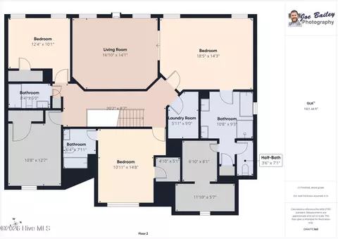 Floorplan - 416 Arden Way, Evans, GA 30809 photo 3 of 4