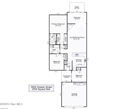 5932 Chester St, Wilmington, NC 28405