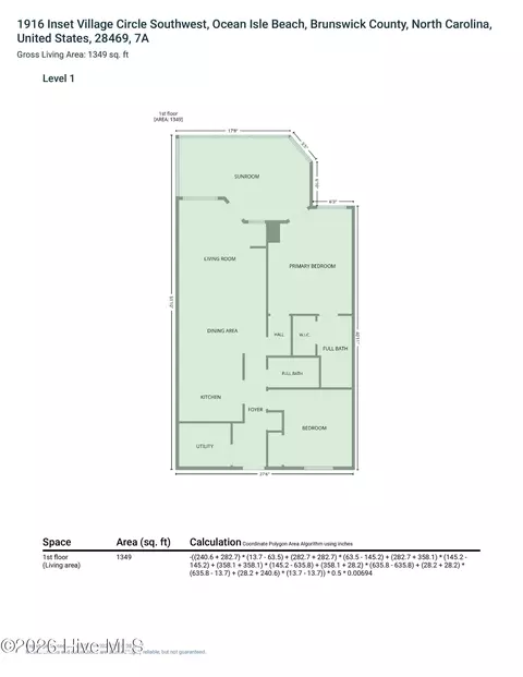 1916 Inlet Village Cir SW UNIT 7A, Ocean Isle Beach, NC 28469