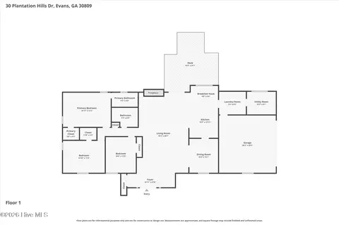 30 Plantation Hills Dr, Evans, GA 30809
