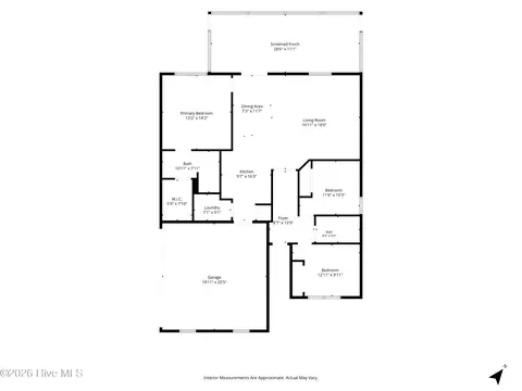 Floorplan - 530 Poppleton Dr, Hampstead, NC 28443 photo 1 of 1