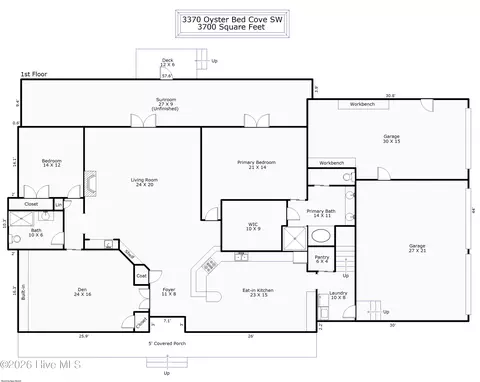 3370 Oyster Bed Cv SW, Supply, NC 28462