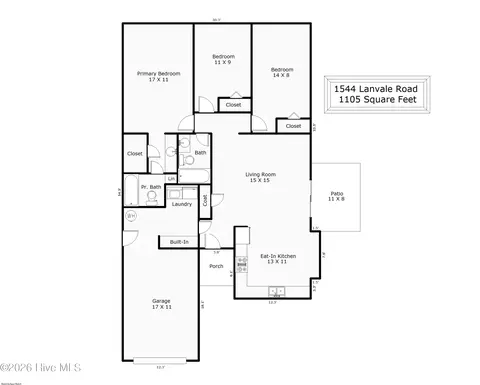 1544 Lanvale Rd NE, Leland, NC 28451