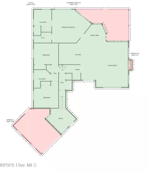 Floorplan - 142 Oakleaf Dr, Pine Knoll Shores, NC 28512 photo 4 of 6