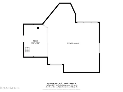 Floorplan - 142 Oakleaf Dr, Pine Knoll Shores, NC 28512 photo 3 of 6