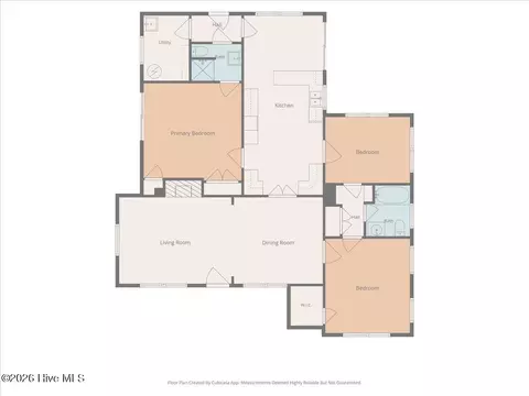 Floorplan - 215 E Baltimore Ave, Pinebluff, NC 28373 photo 2 of 2