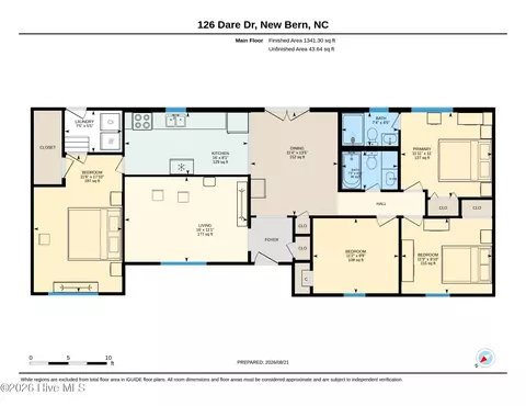 126 Dare Dr, New Bern, NC 28560