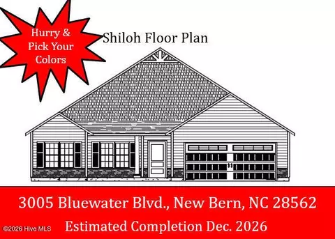 3005 Bluewater Blvd, New Bern, NC 28562