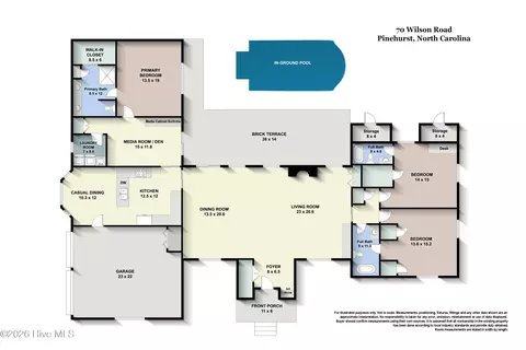 Floorplan - 70 Wilson Rd, Pinehurst, NC 28374 photo 1 of 1