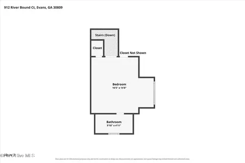 Floorplan - 912 River Bound Ct, Evans, GA 30809 photo 3 of 3