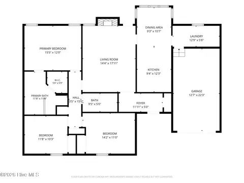 Floorplan - 3009 Mabus Dr, Augusta, GA 30909 photo 1 of 2