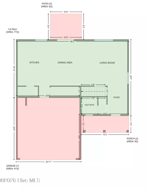 1121 Saint Augustine Dr #LOT 37, Castle Hayne, NC 28429