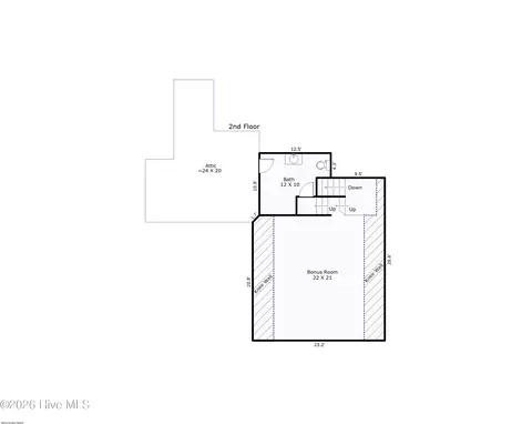 Floorplan - 103 Inlet Ct, Hampstead, NC 28443 photo 2 of 2