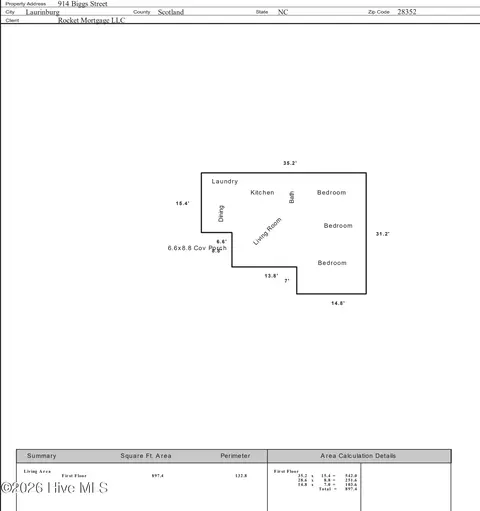 914 Biggs St, Laurinburg, NC 28352