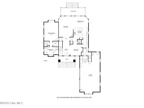Floorplan - 124 Cedar Point Dr, Wallace, NC 28466 photo 3 of 5
