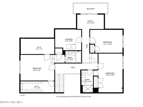 Floorplan - 124 Cedar Point Dr, Wallace, NC 28466 photo 2 of 5