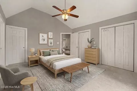 Bedroom - 201 N Herring St, Pine Level, NC 27568 photo 8 of 10