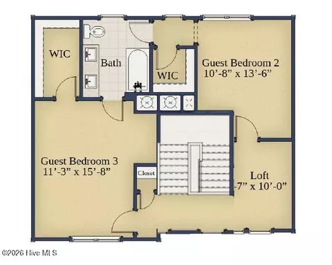 Floorplan - 521 Bartley St, Vass, NC 28394 photo 2 of 2