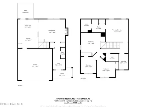 Floorplan - 416 Fore Pl, Jacksonville, NC 28540 photo 1 of 1
