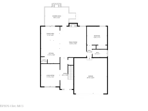 Floorplan - 671 Tree Top Trl, Evans, GA 30809 photo 1 of 3