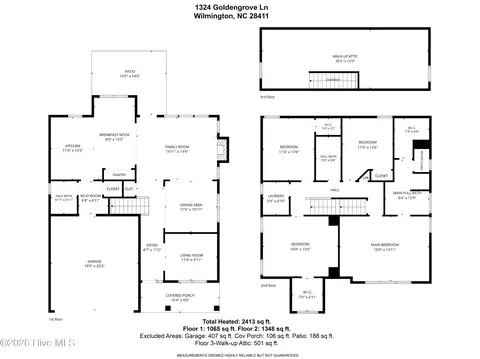 1324 Goldengrove Ln, Wilmington, NC 28411