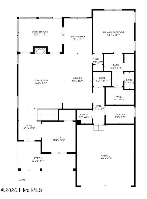 Floorplan - 7401 Hill Rd, Spring Hope, NC 27882 photo 1 of 2