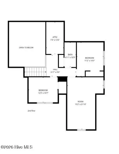 Floorplan - 7401 Hill Rd, Spring Hope, NC 27882 photo 2 of 2