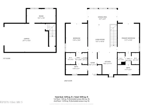 Floorplan - 280 Barton Hills Ct, Pinehurst, NC 28374 photo 1 of 1