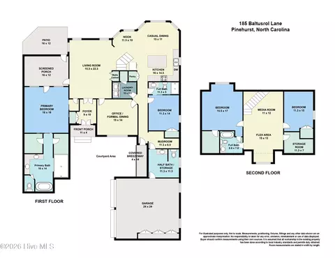 Floorplan - 185 Baltusrol Ln, Pinehurst, NC 28374 photo 1 of 1