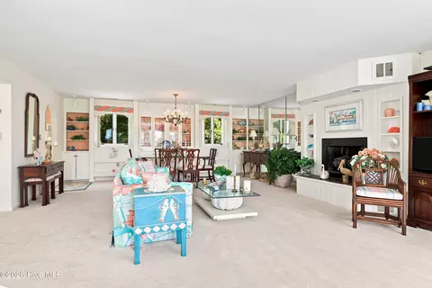 Living - 286 Oakleaf Dr, Pine Knoll Shores, NC 28512 photo 3 of 4