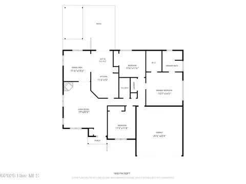 Floorplan - 29 Calhoun Ln, Pinehurst, NC 28374 photo 1 of 1