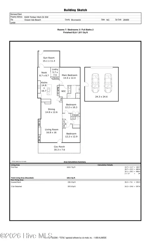 6429 Timber Hitch Dr SW, Ocean Isle Beach, NC 28469