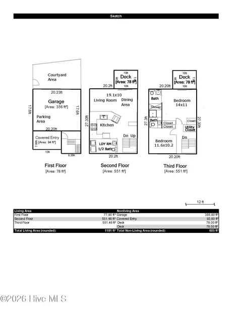 1412 Canal Dr #A, Carolina Beach, NC 28428