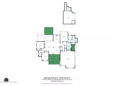 Floorplan - 107 Crystal Moon Way, Hampstead, NC 28443 photo 1 of 1