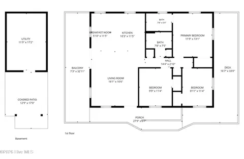 1303 N Topsail Dr, Surf City, NC 28445