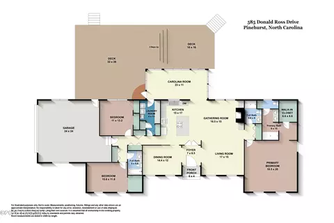 Floorplan - 585 Donald Ross Dr, Pinehurst, NC 28374 photo 1 of 1